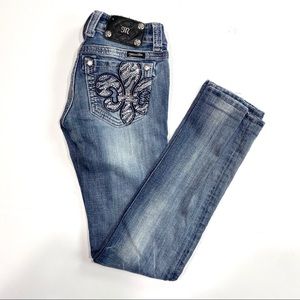 Miss me straight stitched style jeans